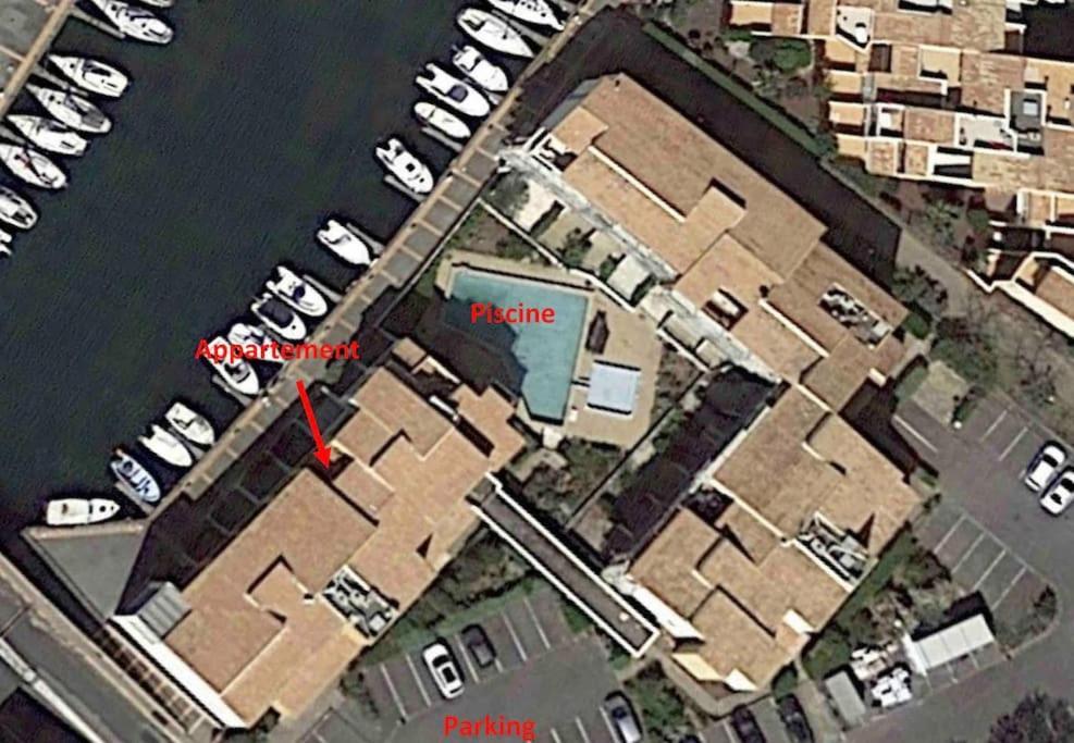 Cap'Nomad Studio Cote Port - Terrasse - Piscine - Parking Agde Exterior photo